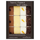 Lichfields 12 Luxury Topped Loaf Cakes (Case of 12)  Adomoo